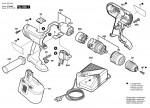 Bosch 0 601 952 352 GSB 18 VE-2 Cordless Impact Drill 18 V / GB Spare Parts GSB18VE-2